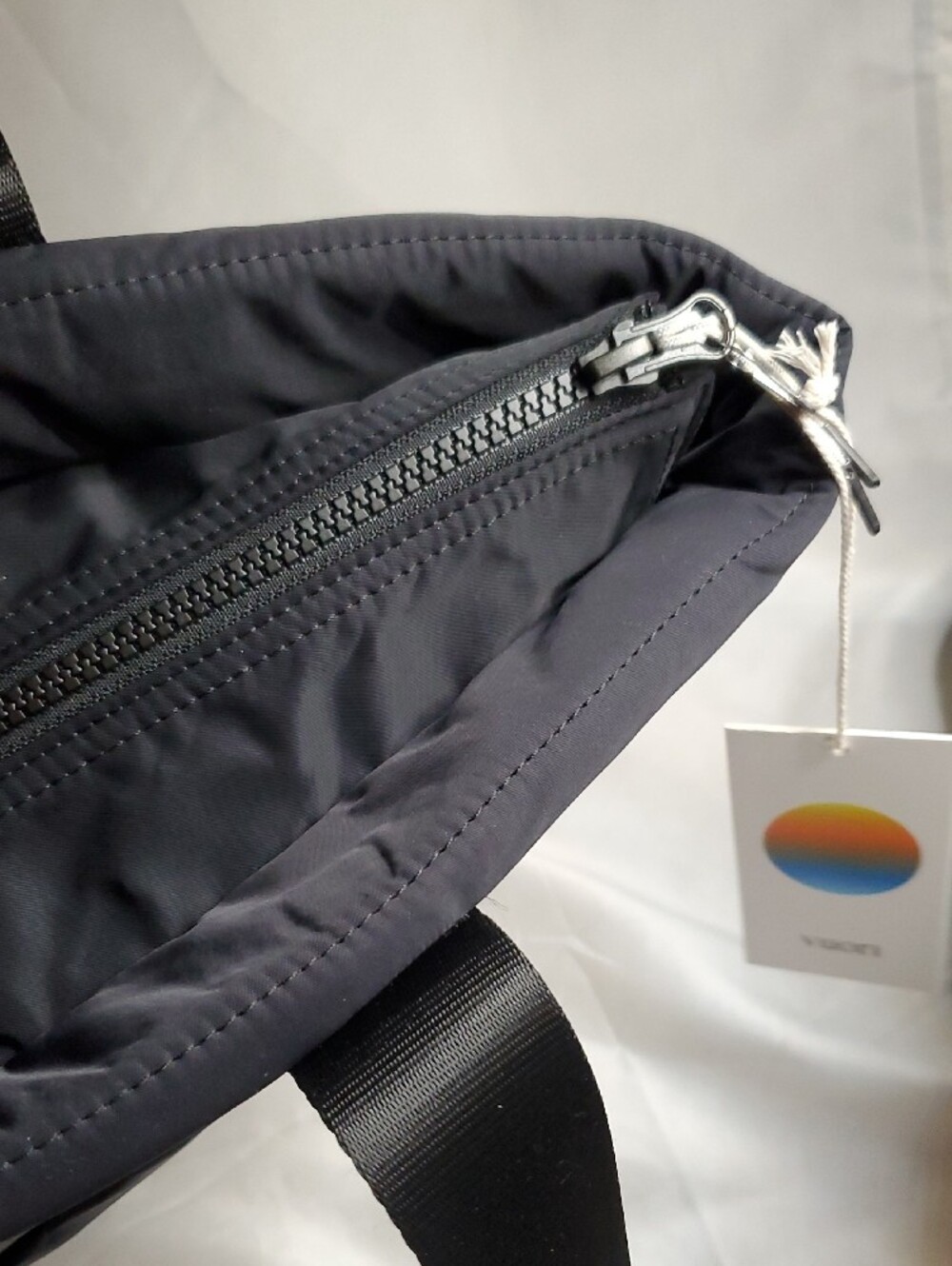 Vuori Black Quilted Nylon All Around Tote - Picture 9 of 13